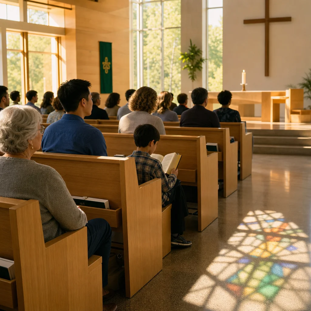 Heritage church sanctuary