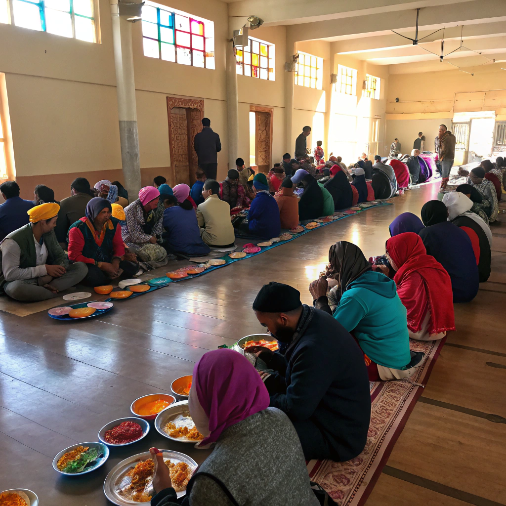 Gurdwara langar seva